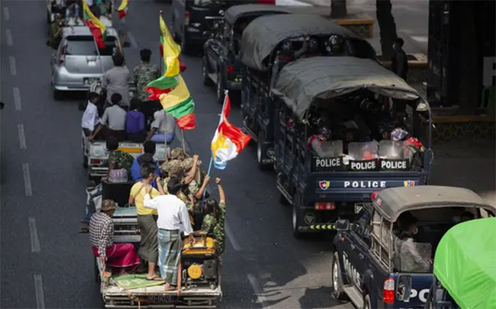 Myanmar Memanas: Kudeta Sedang Berlangsung