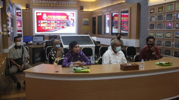Jaga Kamtibmas, Polres Bojonegoro Gelar Silaturahmi Dengan Warga Papua di Bojonegoro