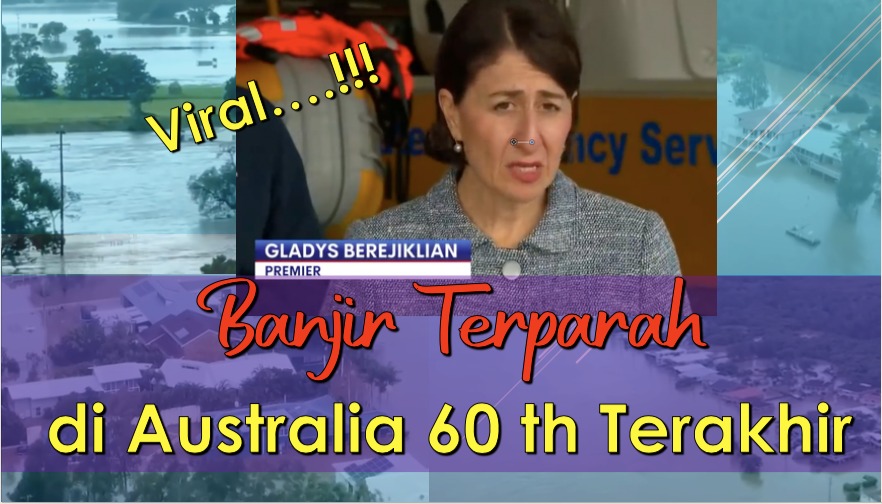 Banjir Terparah di Australia 60 Tahun Terakhir