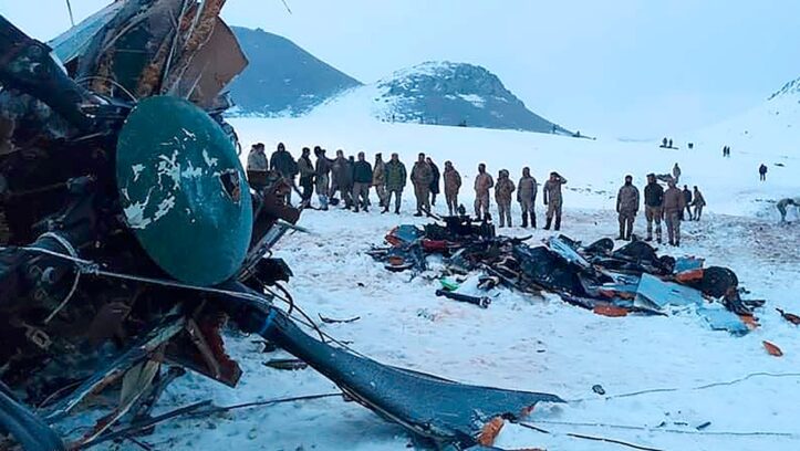 Helikopter Turki Terjatuh, 11 Orang Tewas