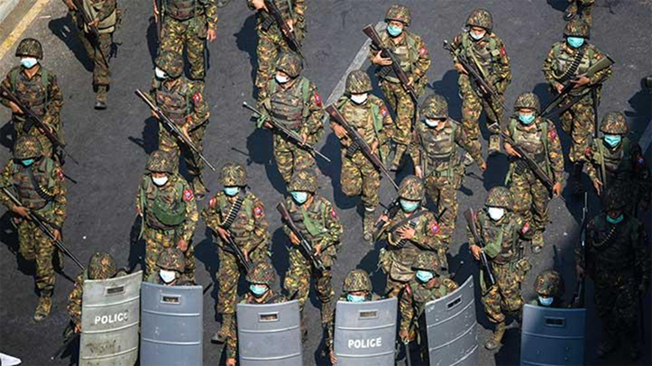 Junta Militer Diduga Menggunakan Taktik Perang