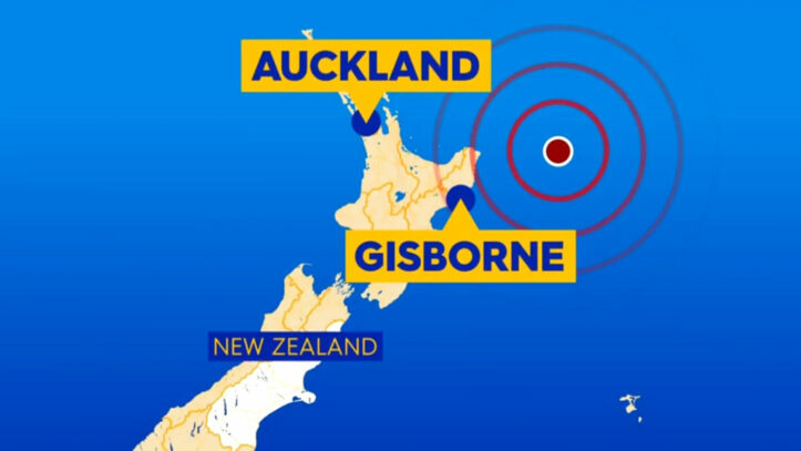 Gempa 8.1 SR Menghantam Selandia Baru