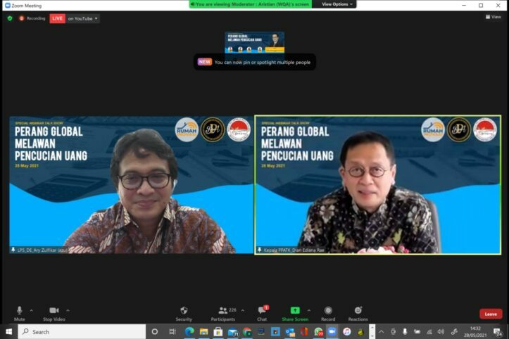 Pencucian Uang Bisa Hancurkan Integritas Sistem Keuangan