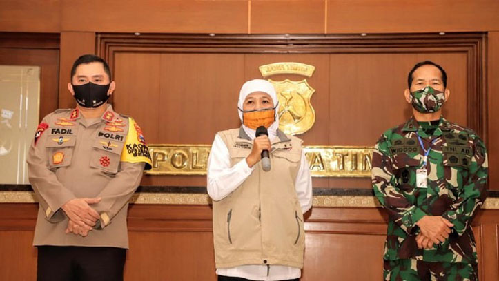 Forkopimda Jatim Siapkan Pelaksanaan Vaksinasi Serentak di Bangkalan