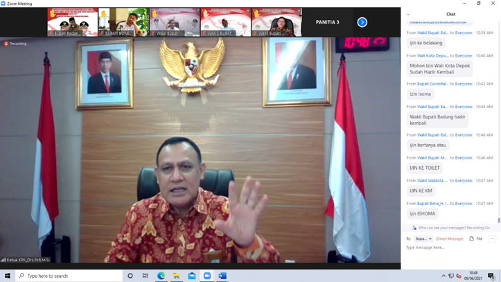 Ketua KPK Ingatkan Kepala Daerah Tak Tergoda Korupsi