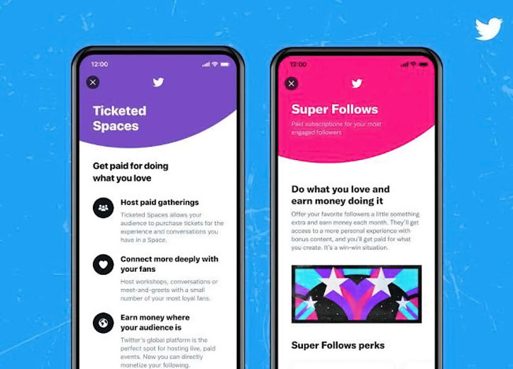 Twitter Buka Pendaftaran untuk Uji Coba Ticketed Spaces dan Super Follows
