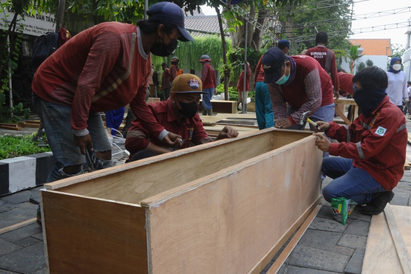 Kasus Kematian Akibat Covid Meningkat, Pemkot Surabaya Siapkan Peti