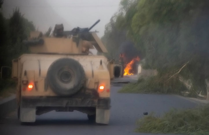 Operasi Penyelamatan Polisi Afghanistan Disambut Serangan Taliban