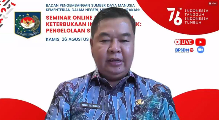Kemendagri Dorong ASN Kelola Keterbukaan Informasi Publik