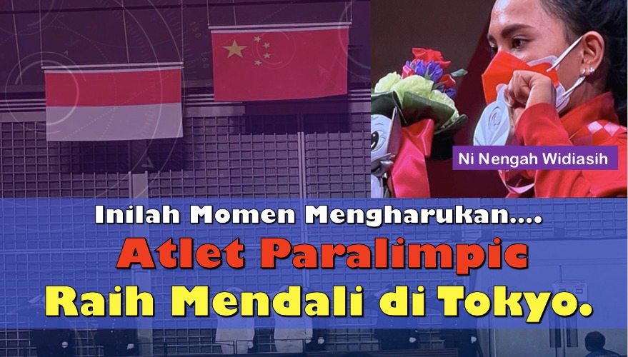 Momen Mengharukan Atlet Paralimpic Raih Mendali di Tokyo
