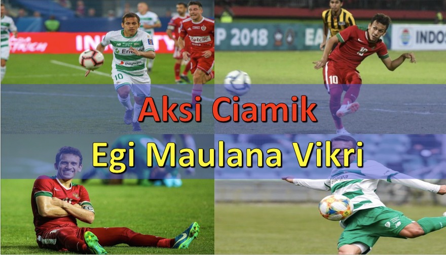 Aksi Ciamik Egi Maulana Vikri