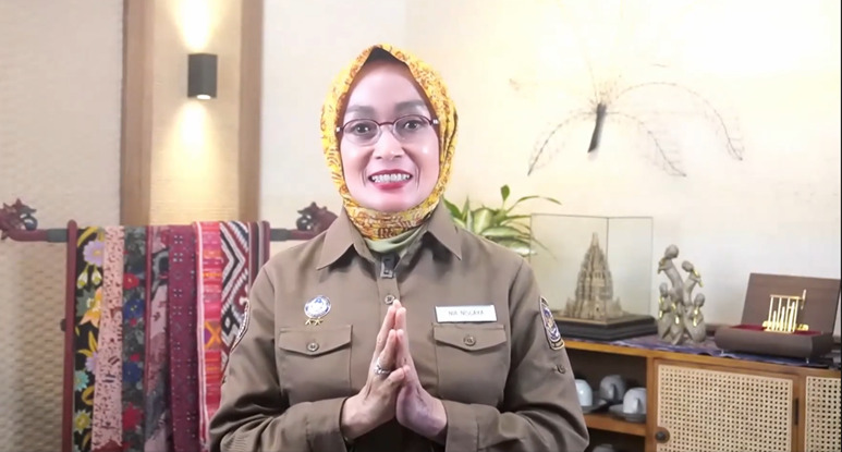 Deputi Bidang Pemasaran Kemenparekraf Nia Niscaya. Foto KBRI Tokyo