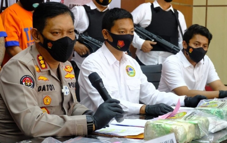 Polda Jatim Berhasil Gagalkan Peredaran Narkoba Antar Provinsi
