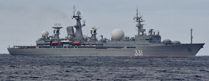 Armada Kapal Laut Cina dan Rusia Melintasi Selat Tsugaru di Jepang