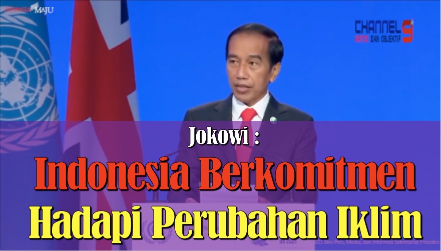 Jokowi: Indonesia Berkomitmen Hadapi Perubahan Iklim
