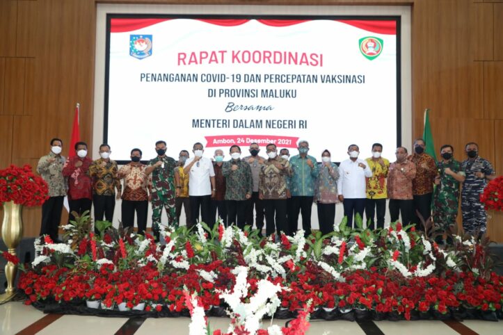Mendagri Apresiasi Capaian Vaksinasi di Kota Ambon