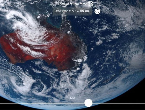 Para Ahli Kesulitan Memantau Gunung Tonga dari Satelit