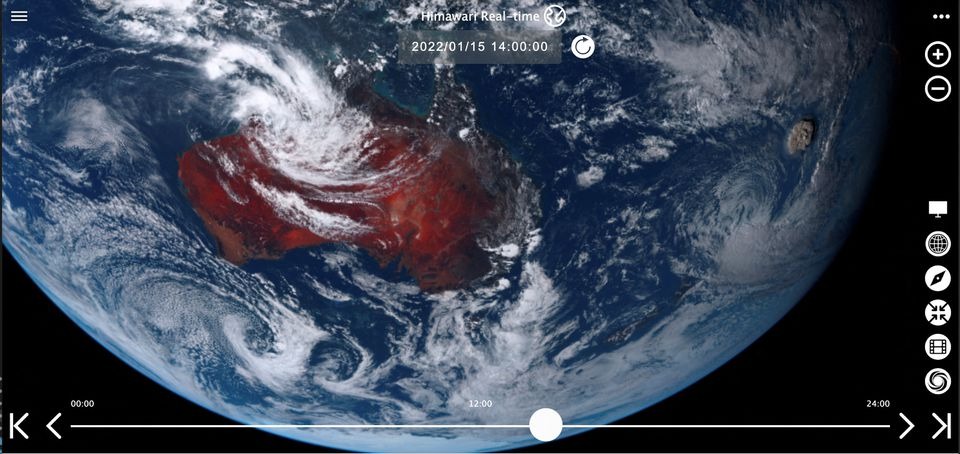 Para Ahli Kesulitan Memantau Gunung Tonga dari Satelit