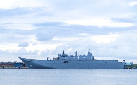 20 Orang Kru Kapal Bantuan Australia ke Tonga Dinyatakan Covid-19