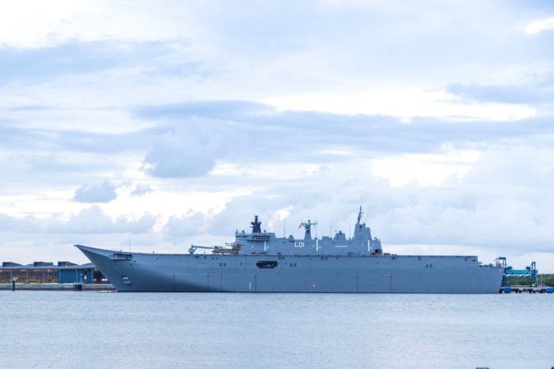 20 Orang Kru Kapal Bantuan Australia ke Tonga Dinyatakan Covid-19
