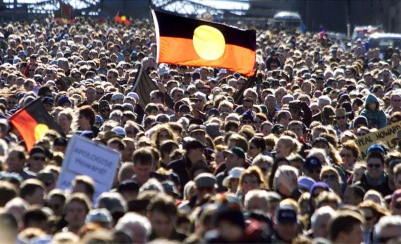 Australia Klaim Hak Cipta Bendera Aboriginal