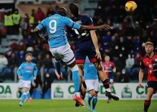 Napoli Imbang Lawan Cagliari