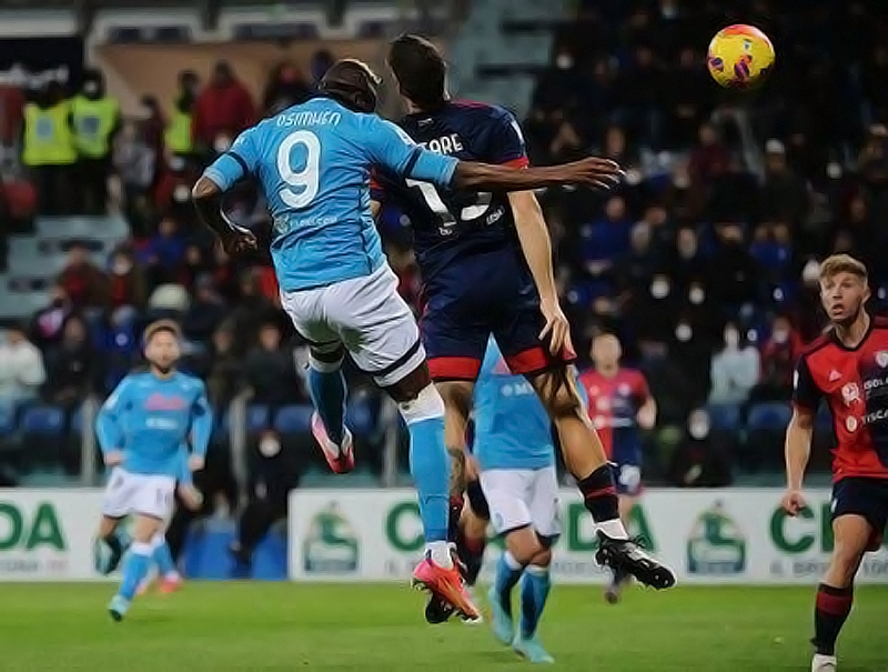 Napoli Imbang Lawan Cagliari