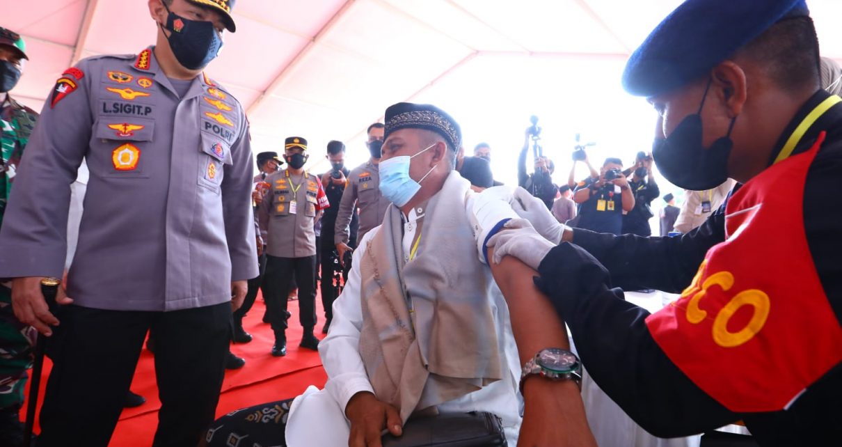 Kapolri Minta Forkopimda Aceh Tekan Lonjakan Positivity Rate Covid-19