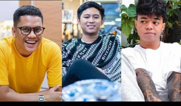 Reza Arab dan Arief Muhammad Tiba di Bareskrim Polri