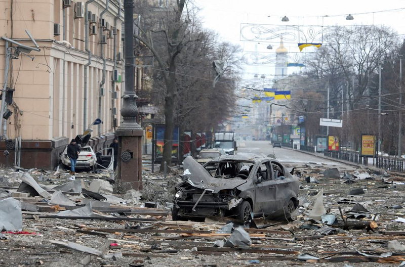 Rusia Terus Memborbardir Ukraina, Kherson Dikabarkan Sudah Jatuh