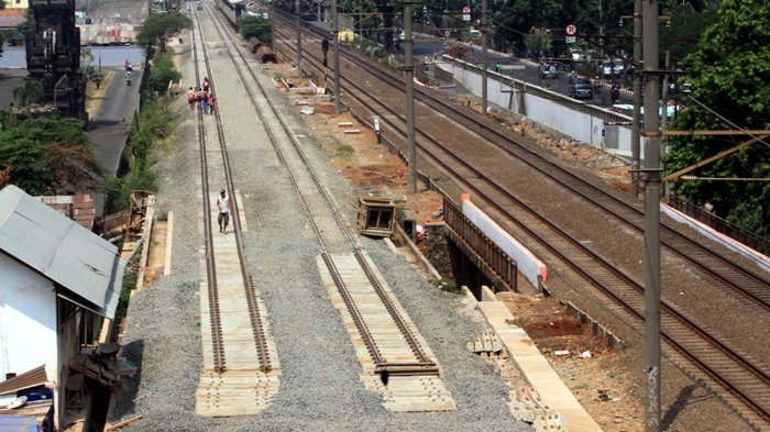 Target pembangunan jalur kereta