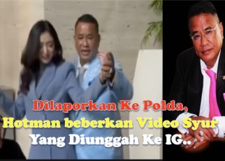 Dilaporkan Ke Polda, Hotman beberkan Video Syur Yang Diunggah Ke IG..
