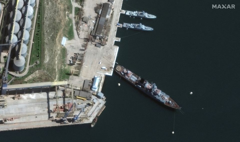 Kapal Rusia di Laut Hitam Hancur Setelah Terkena Serangan Rudal