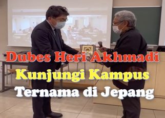 Dubes Heri Akhmadi Kunjungi Kampus Ternama di Jepang