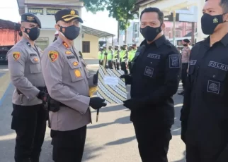 Humas Polres Tapsel Raih Penghargaan Terbaik Pemberitaan Media