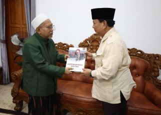 Prabowo Kunjungi Ponpes Attauhidiyah Giren Kabupaten Tegal
