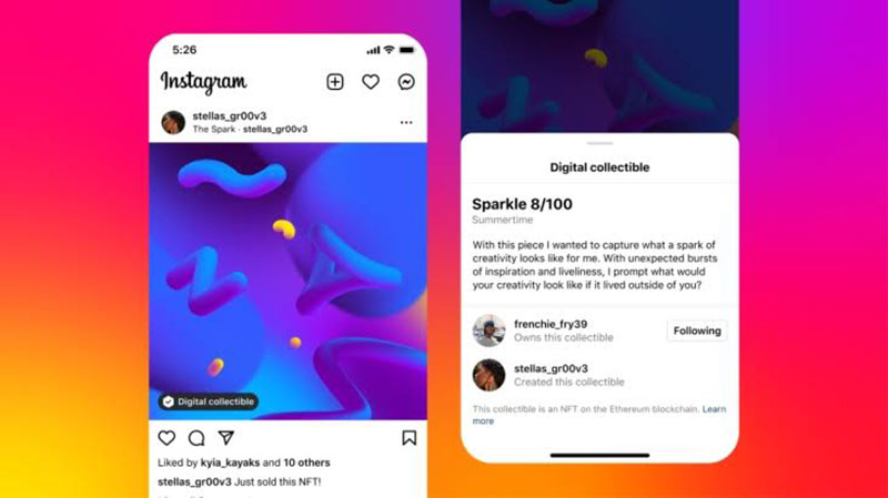 NFT Mulai Meluncur di Instagram Pekan Ini