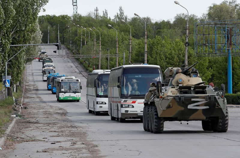 700 Lebih Tentara Mariupol Menyerah Kepada Rusia