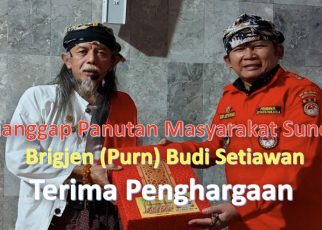 Dianggap Panutan Masyarakat Sunda, Brigjen (Purn) Budi Setiawan Terima Penghargaan