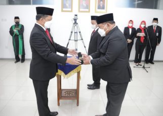 Lantik Pejabat BNPP, Mendagri Tekankan Pentingnya Penyelesaian Persoalan Batas Negara