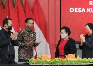 Presiden Jokowi hadiri Rakernas PDIP