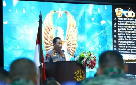 Kapolri Tekankan Sinergitas TNI-Polri Wujudkan Indonesia Emas 2045