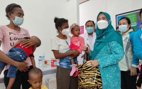 Sekum TP PKK Kunjungi Rumah Gizi Manokwari