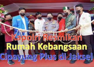 Kapolri Resmikan Rumah Kebangsaan Cipayung Plus di Jaksel
