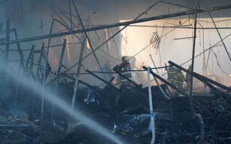 Rudal Rusia Sebabkan Kebakaran, 16 Warga Dilaporkan Meninggal
