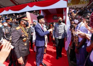 Dihadapan Presiden Jokowi, Kapolri Ungkap Makna Dibalik Tema HUT Bhayangkara ke-76