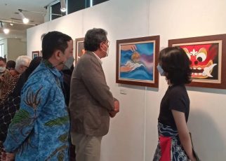 Siswa SMA Labschool Gelar Pameran Seni Rupa "Jendela Nusantara" di Museum Nasional