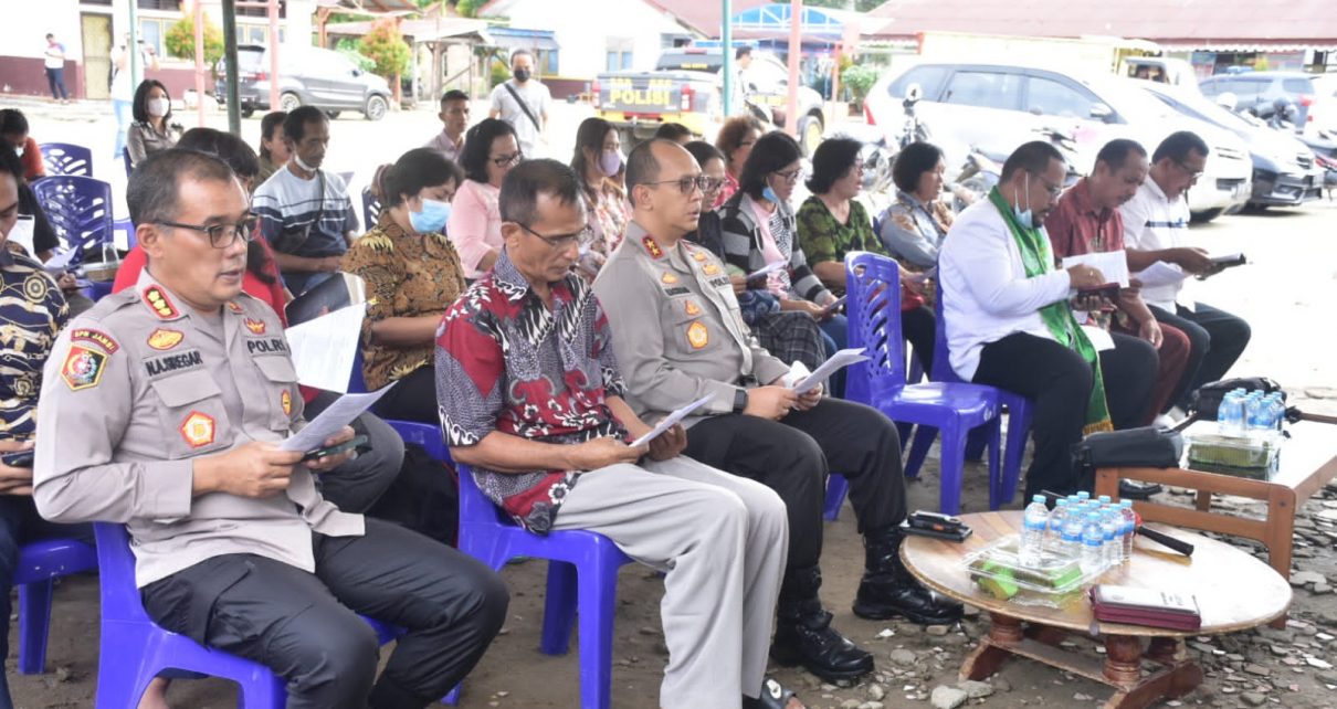 Kapolda Jambi Ikuti Kebaktian Kenang 7 Hari Almarhum Brigadir J