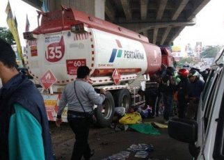 Kecelakaan Maut di Bekasi, Polisi Periksa Sopir Truk Tangki Pertamina
