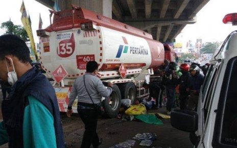 Kecelakaan Maut di Bekasi, Polisi Periksa Sopir Truk Tangki Pertamina